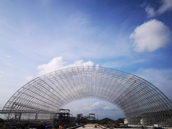 德惠煤棚网架加工厂案例